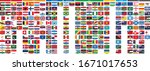 this is a list of flags of the... | Shutterstock .eps vector #1671017653