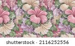 Hibiscus Floral Background ...
