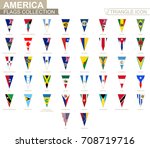 flags of america  all american... | Shutterstock .eps vector #708719716