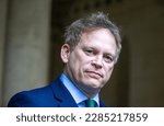 Small photo of London, United Kingdom - November 22 2022: UK Secretary of State for Energy Security and Net Zero Grant Shapps is seen in Downing Street.