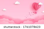 illustration of love and... | Shutterstock .eps vector #1761078623