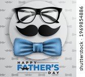 father's day poster or banner... | Shutterstock .eps vector #1969854886