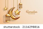 ramadan kareem background ... | Shutterstock .eps vector #2116298816