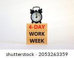 4 day work week symbol. concept ...