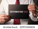 Information war, warfare text. IW in policy concept.