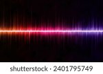 Colorful sound wave. voice ...
