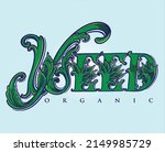classic weed leaf lettering... | Shutterstock .eps vector #2149985729