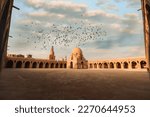 Small photo of Mosque of Ahmad Ibn Tulun This is considered one of Egypt's largest and oldest mosques, which was built between AD 876 and AD 879 Located in Tulun, El-Sayeda Zainab, Mosque of Ibn Tulun is the oldest