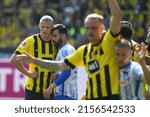 Small photo of DORTMUND, GERMANY - MAY 14 2022: Erling Haaland during the match of Bundesliga Borussia Dortmund vs Hertha Berlin at Signal Iduna Park