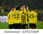 Small photo of GERMANY, DORTMUND - MARCH 3, 2023: The match of Bundesliga Borussia Dortmund vs RB Leipzig at Signal Iduna Park at Signal Iduna Park