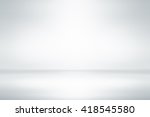 grey gradient abstract... | Shutterstock . vector #418545580