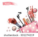 cosmetics and fashion... | Shutterstock .eps vector #331274219
