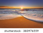 Brilliant Ocean Beach Sunrise.