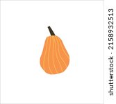 pumpkin clip art icon  vector... | Shutterstock .eps vector #2158932513