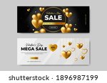 valentines day offer promotion... | Shutterstock .eps vector #1896987199