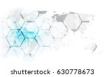 vector digital global... | Shutterstock .eps vector #630778673
