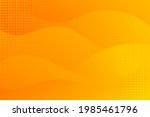 yellow and orange abstract... | Shutterstock .eps vector #1985461796