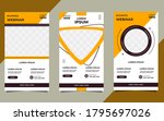 set of minimalist background... | Shutterstock .eps vector #1795697026