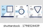 set of minimalist background... | Shutterstock .eps vector #1798524439