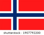 Render of the Norway flag. Perfect for printing on T-shirts, posters, wall murals, wall murals, mugs, glasses, sun loungers, banners, roll-ups, exhibition walls and any other 