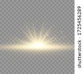 star explosion on transparent... | Shutterstock .eps vector #1725456289