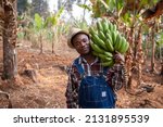 Young African Farmer On His...