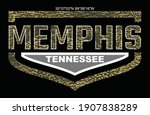 Memphis Tennessee.Vintage and typography design in vector illustration.Clothing,t-shirt,apparel and other uses.Eps10