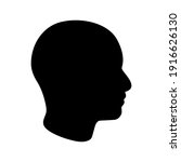human head icon . human head... | Shutterstock .eps vector #1916626130