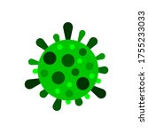 coronavirus covid 19 simple... | Shutterstock .eps vector #1755233033