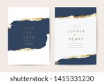 wedding invitation cards with... | Shutterstock .eps vector #1415331230