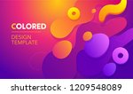 wallpaper gradient geometric... | Shutterstock .eps vector #1209548089