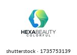 Colorf Hexa Beauty Logo Design...