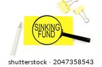 Sinking Fund Text On The...