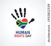 human rights day. africa... | Shutterstock .eps vector #1932822539