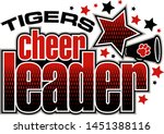Tigers Cheerleader Team Design...