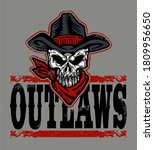 Distressed Outlaws Team Design...