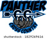 panther cross country team... | Shutterstock .eps vector #1829269616