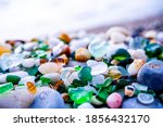 Glass And Rocks Moulded By The...