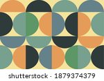  a semicircle group that forms... | Shutterstock .eps vector #1879374379