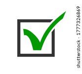 green check mark icon for... | Shutterstock .eps vector #1777326869