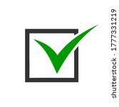 green check mark icon for... | Shutterstock .eps vector #1777331219