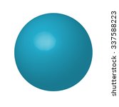 vector blue sky ball | Shutterstock .eps vector #337588223