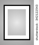 blank frame  | Shutterstock .eps vector #342122543