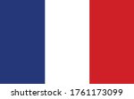 national flag of france... | Shutterstock . vector #1761173099
