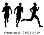 running people  vector runners  ...