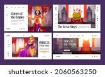 banners of royal stories about... | Shutterstock .eps vector #2060563250