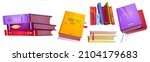 books icons  literature ... | Shutterstock .eps vector #2104179683