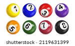 bingo lottery balls with... | Shutterstock .eps vector #2119631399