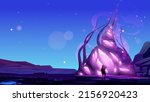 fantasy game background with... | Shutterstock .eps vector #2156920423