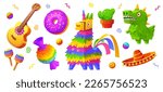 Icons Of Pinata  Mexican Hat ...